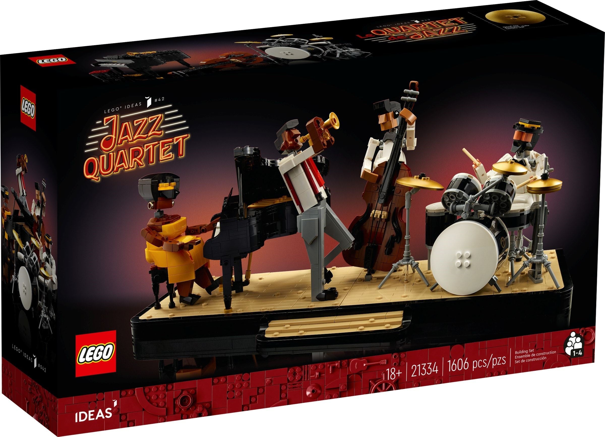 LEGO ICONS JAZZ QUARTET ( 21334 )
